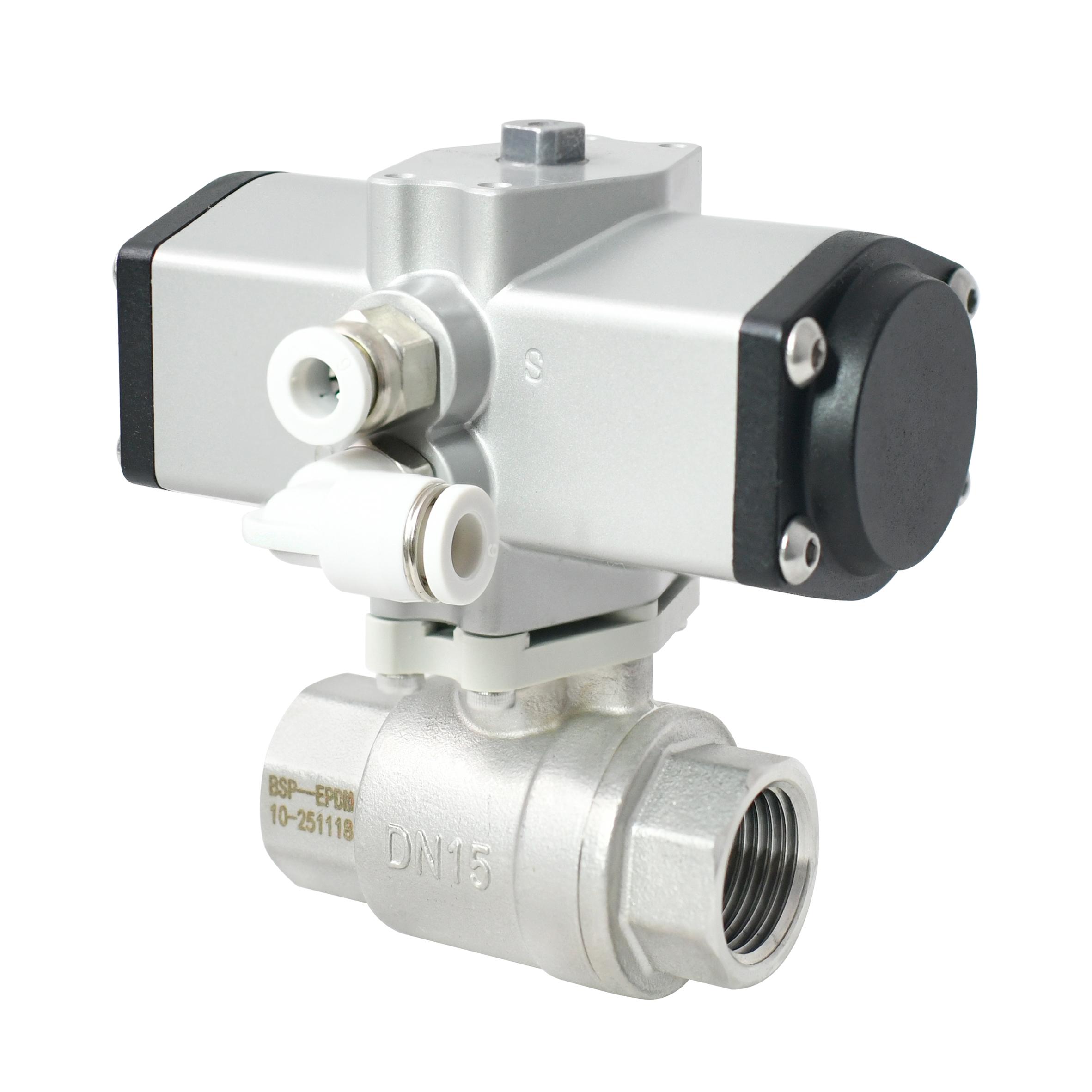 TONHEFLOW P30系列 DN15 不锈钢两通气动球阀